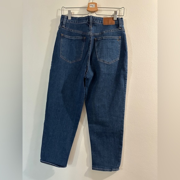 Madewell Tapered Leg High Rise Denim - Picture 7 of 10